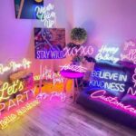 large neon signs